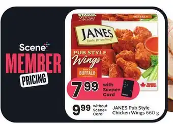 Sobeys Janes pub style chicken wings offer