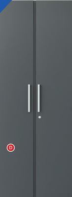 Lowe's Proslat tall 2-door cabinet offer