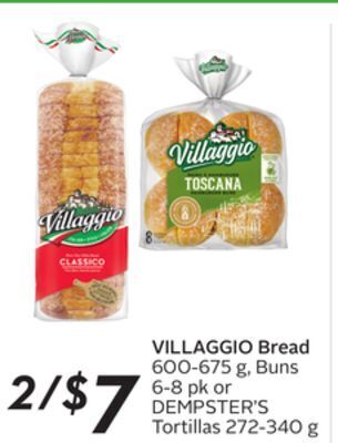 Sobeys Villaggio bread offer