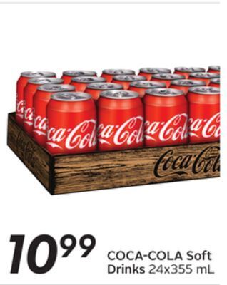 Sobeys Coca-cola soft drinks offer