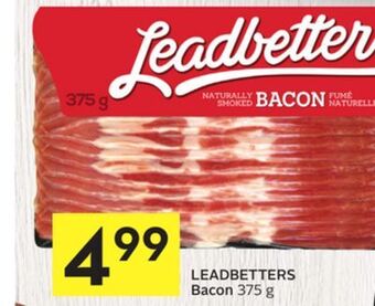 Foodland Leadbetters bacon offer