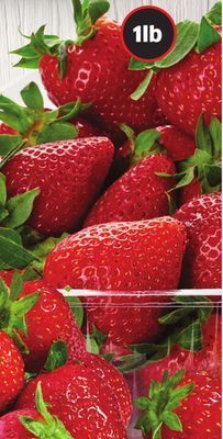 Foodland Strawberries clamshell offer