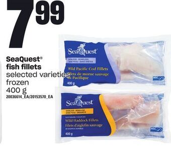 Loblaws Seaquest® fish fillets, 400 g offer