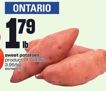 Loblaws Sweet potatoes offer