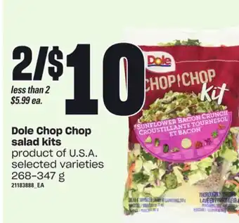 Loblaws Dole chop chop salad kits, 268-347 g offer