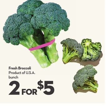 Longo's Fresh broccoli offer