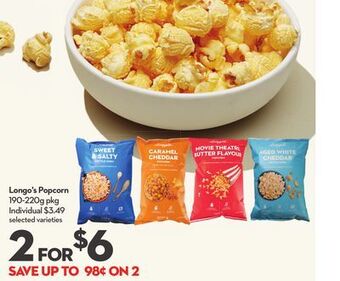 Longo's Longo's popcorn offer