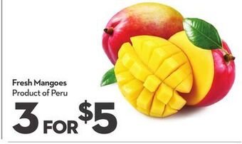 Longo's Fresh mangoes offer