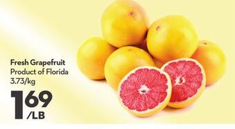 Longo's Fresh grapefruit offer
