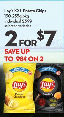 Longo's Lay's xxl potato chips offer