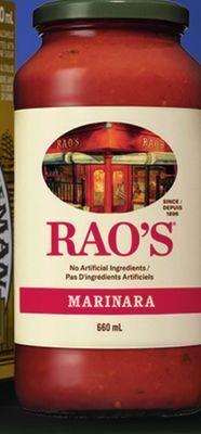 Longo's Rao's pasta sauce offer