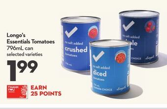 Longo's Longo's essentials tomatoes offer