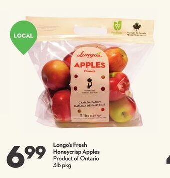 Longo's Longo's fresh honeycrisp apples offer