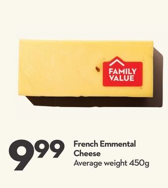Longo's French emmental cheese offer