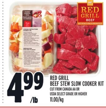 Metro Red grill beef stew slow cooker kit offer