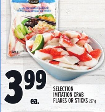 Metro Selection imitation crab flakes or sticks offer