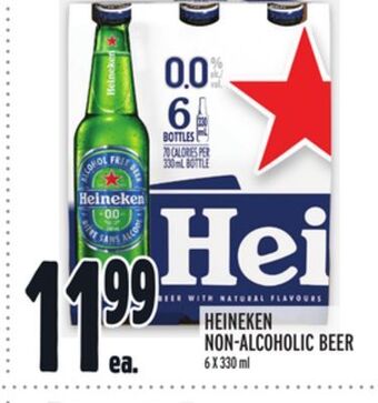 Metro Heineken non-alcoholic beer offer