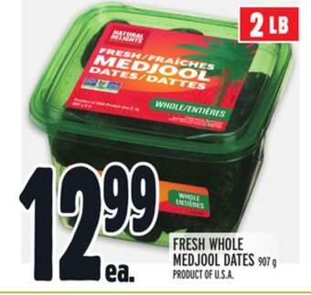 Metro Fresh whole medjool dates offer