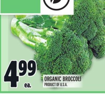 Metro Organic broccoli offer