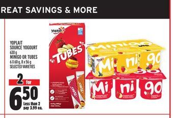 Metro Yoplait source yogourt offer