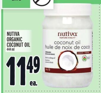 Metro Nutiva organic coconut oil offer