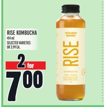 Metro Rise kombucha offer