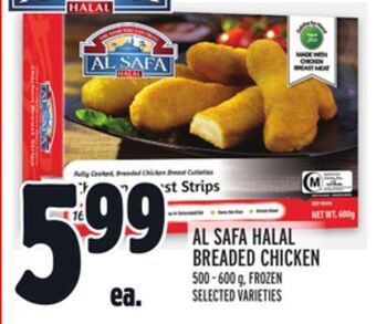 Metro Al safa halal breaded chicken offer