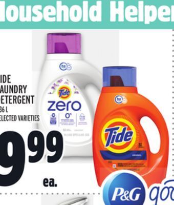 Metro Tide laundry detergent offer