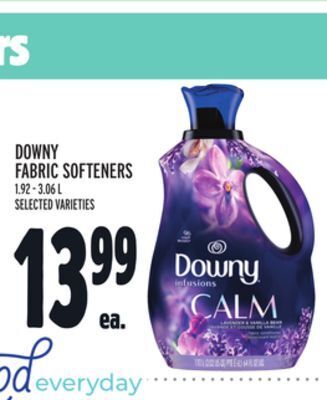 Metro Downy fabric softeners offer