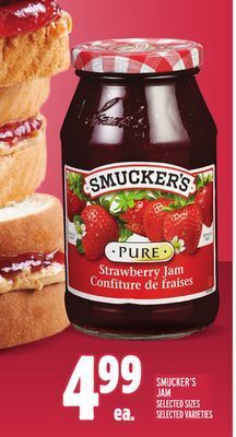 Metro Smucker's jam offer