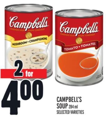Metro Campbell's soup offer