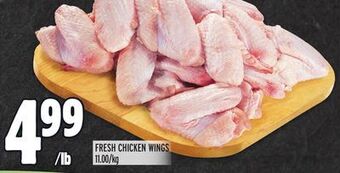 Metro Fresh chicken wings offer