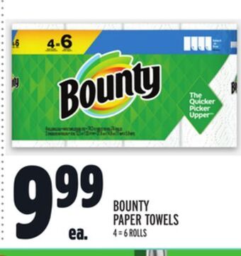 Metro Bounty paper towels offer