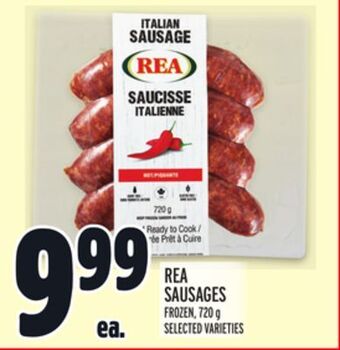 Metro Rea sausages offer