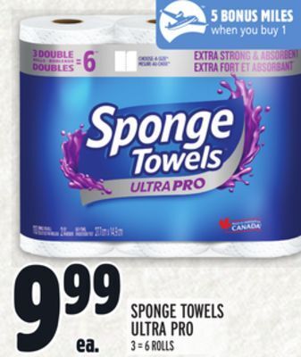 Metro Sponge towels ultra pro offer