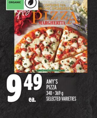 Metro Amy's pizza offer