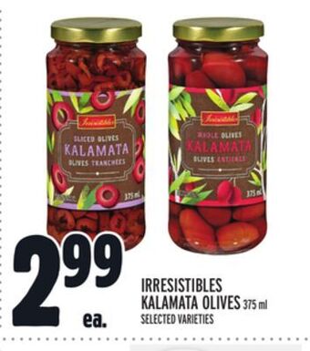 Metro Irresistibles kalamata olives offer