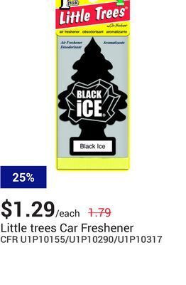 NAPA Auto Parts Car freshener offer