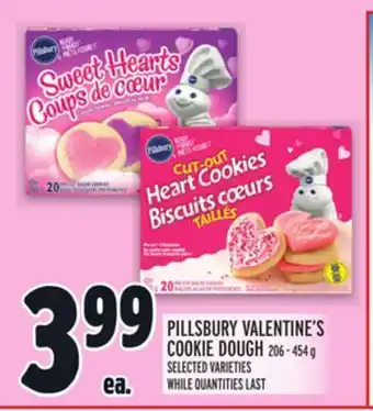 Metro Pillsbury valentine's cookie dough offer