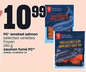 Independent Grocer Pc® smoked salmon, 150 g offer