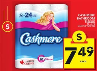 Food Basics Cashmere bathroom tissue offer
