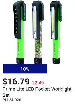 NAPA Auto Parts Led pocket worklight set offer