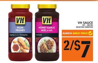 Food Basics Vh sauce offer