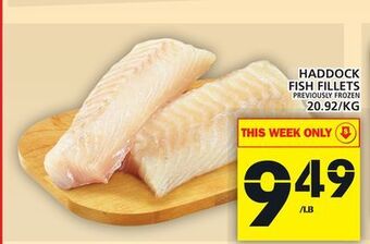Food Basics Haddock fish fillets offer