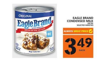 Food Basics Eagle brand condensed milk offer