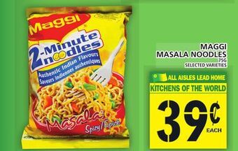 Food Basics Maggi masala noodles offer