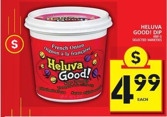 Food Basics Heluva good! dip offer