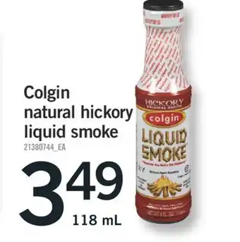 Fortinos Colgin natural hickory liquid smoke, 118 ml offer