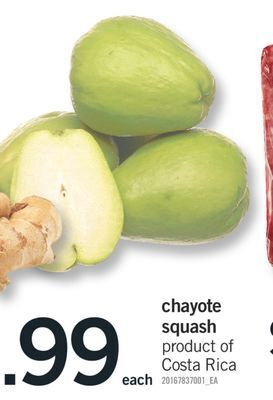 Fortinos Chayote squash offer