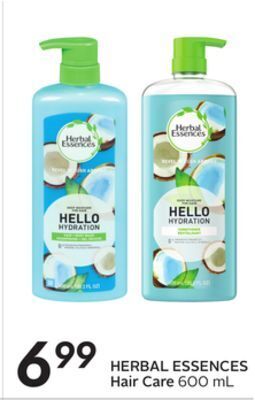Sobeys Herbal essences hair care offer